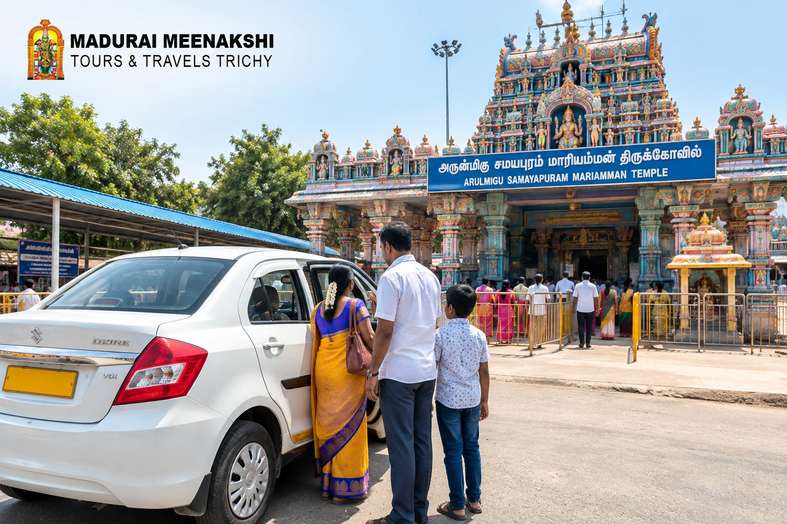 Taxi to Samayapuram Temple from Trichy - Madurai Meenakshi Tours and Travels
